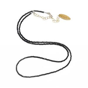 NEW REALIA BY JEN women's jen spinel necklace in black